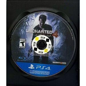 UNCHARTED 4:‎ A Thief's End Disc Plain Case (Sony PlayStation 4)